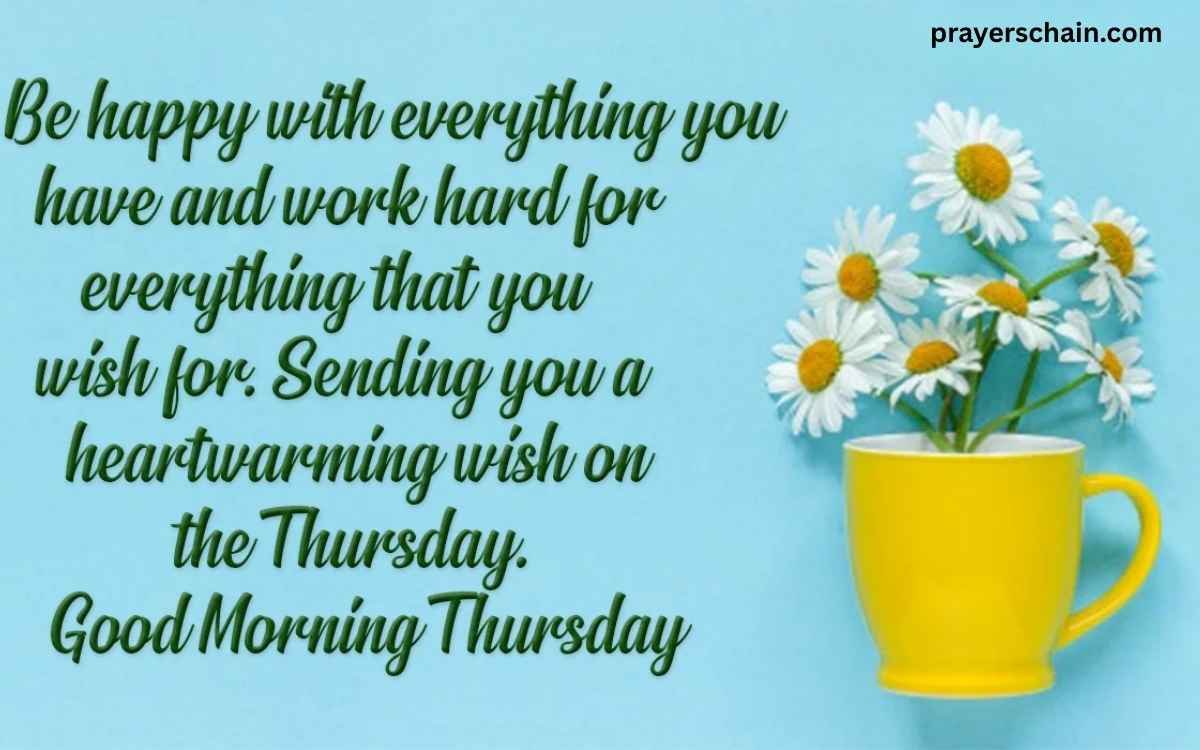Good morning Thursday Blessings