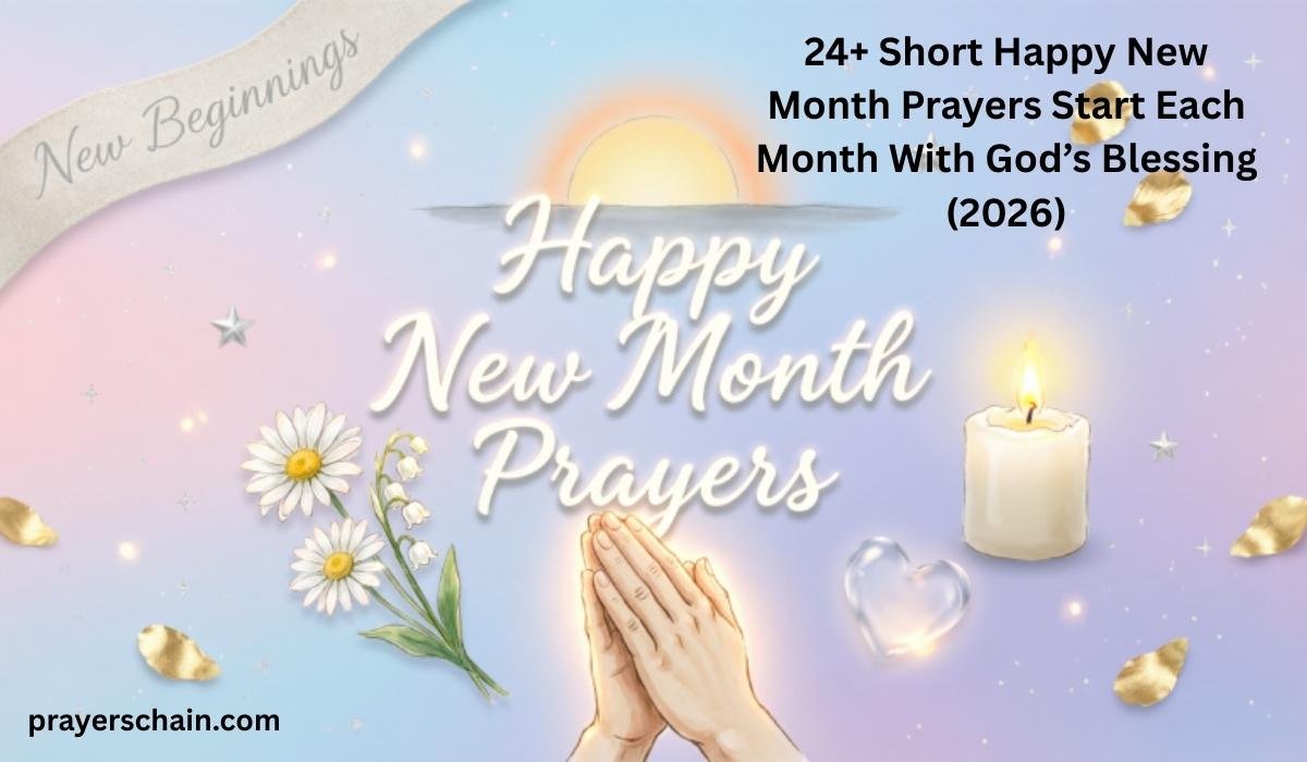 Short Happy New Month Prayers